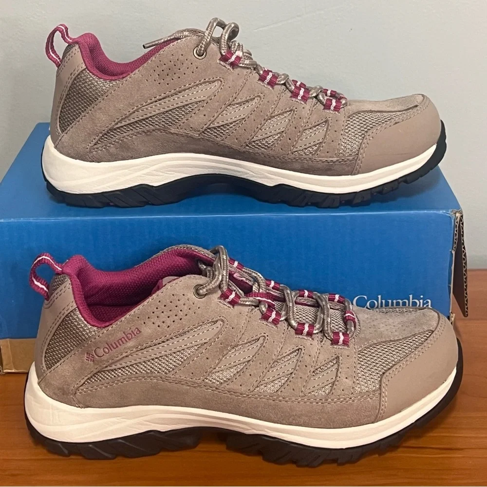 NWT Columbia Crestwood Waterproof Hiking Trail Outdoor Shoe Women's Size 8.5